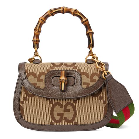 gucci jumbo gg backpack|gucci vintage bamboo handle handbag.